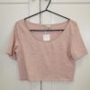 Crop Top Rozowy Hm Przod