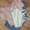 Crop Top Rozowy Hm Stylizacja